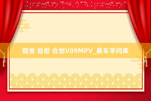 宿舍 自慰 合创V09MPV_易车学问库